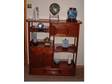 £100 - SOLID ROSEWOOD display cabinet Beautiful