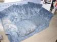 2 SEATER Sofa Blue In good condition,  very little....