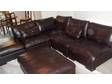 Leather Corner Group 6 Pieces as New Beautiful and Soft, ....