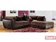 Corner Group ;  5-Piece Suite in Warm Brown Fabric and....