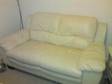 3 SEATER   2 Seater Cream Leather Sofa One 3 Seater  ....