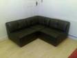 BLACK LEATHER 3 piece corner/straight sofa Originally....