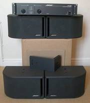 BOSE FreeSpace Commercial Amplifier   4 Speakers - WOW
