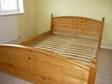 SOLID PINE Double IKEA bed frame good cond This is a....