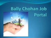 Bally Chohan Job Portal: Requirement of Back Office Assistant