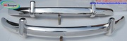 Volkswagen Beetle Euro style bumper (1955-1972) stainless steel