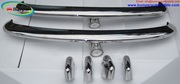 Volkswagen Type 3 bumpers ( 1963 - 1969 ) stainless steel